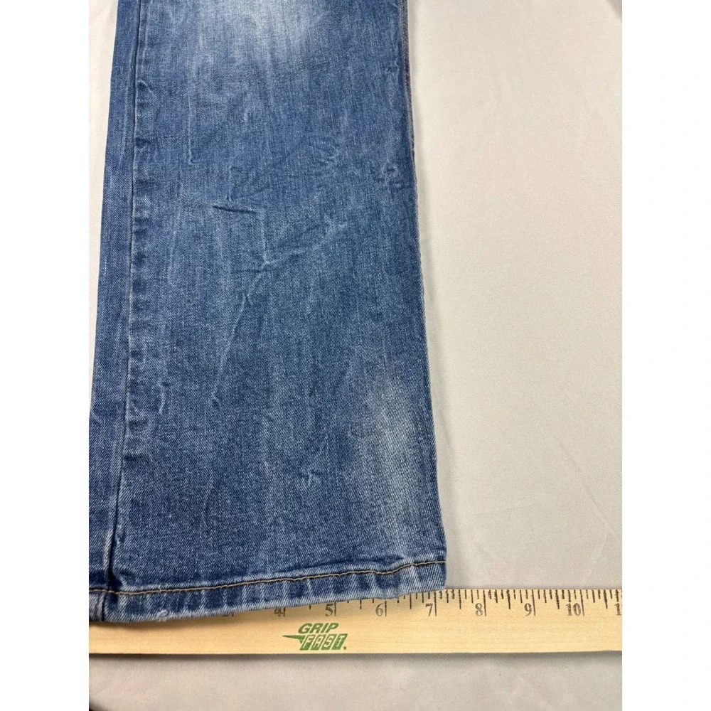 Levi's 502‎ Regular Taper Jeans Mens 38x32 Medium Wash Blue Denim